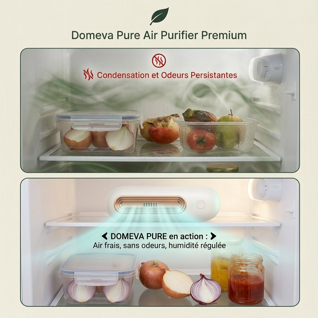 DOMEVA Pure — Diffuseur Anti-Odeurs Rechargeable